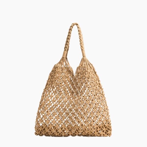 Aubree: Woven Beach Bag - Image 2
