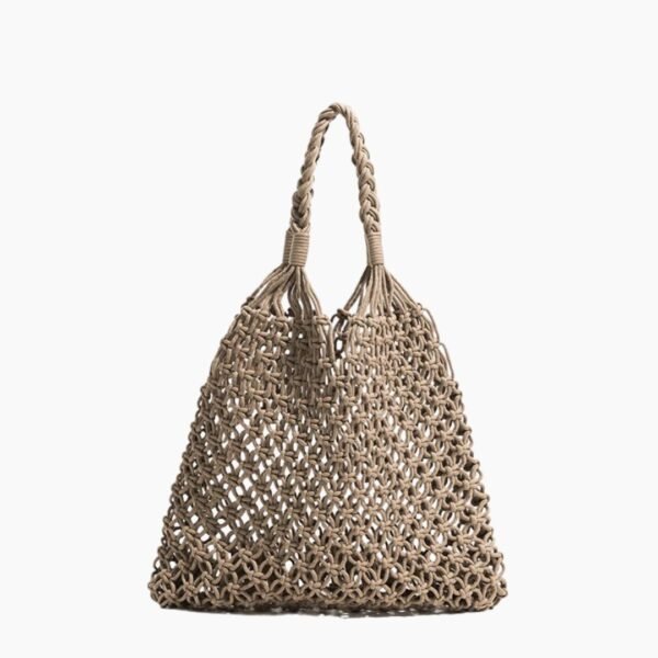 Aubree: Woven Beach Bag - Image 3