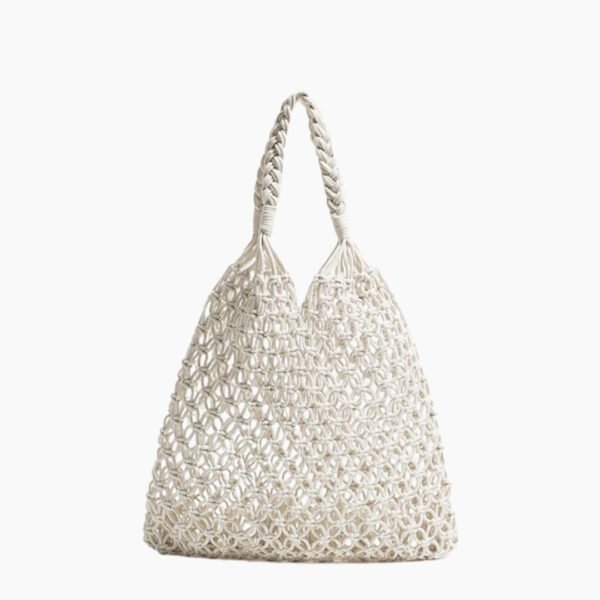 Aubree: Woven Beach Bag - Image 4