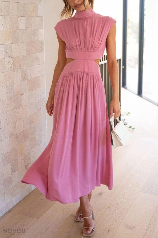 Kurzes Kleid mit Ausschnitt - Image 6