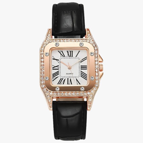 Luxus-Quarzuhr mit Lederarmband – Komfort und Eleganz vereint - Image 7