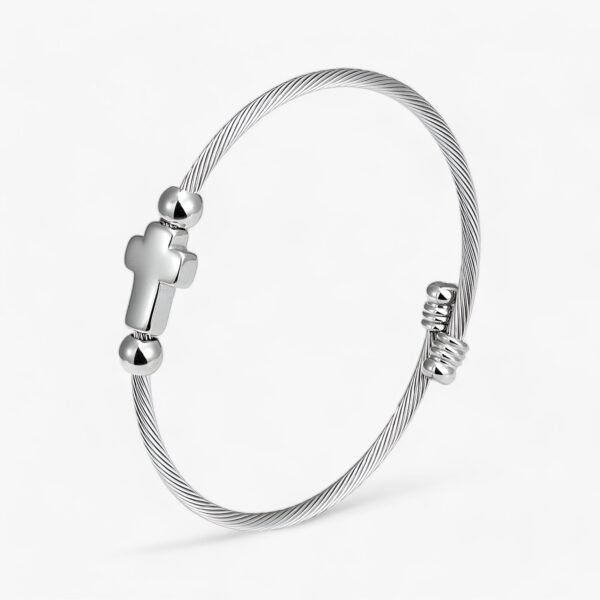 Elegantes, hypoallergenes Kreuzarmband - Image 2