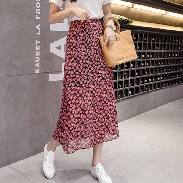 Midi Skirt and Blouse - Image 5