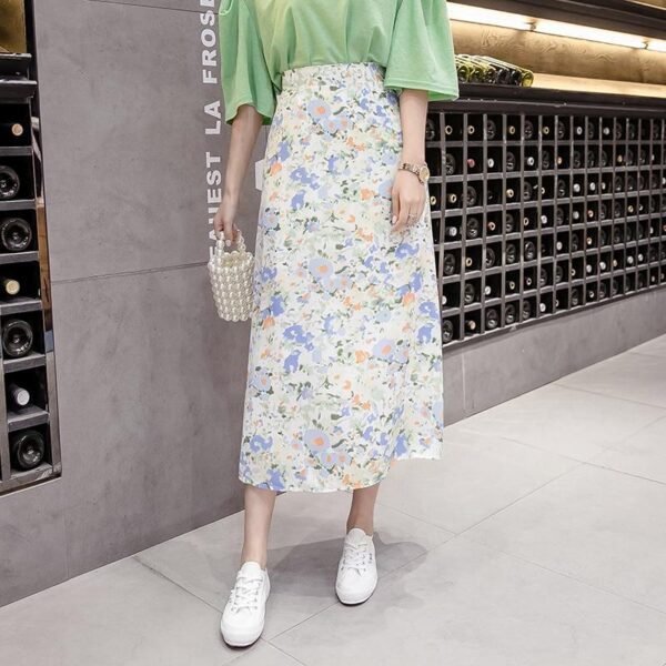 Midi Skirt and Blouse - Image 3